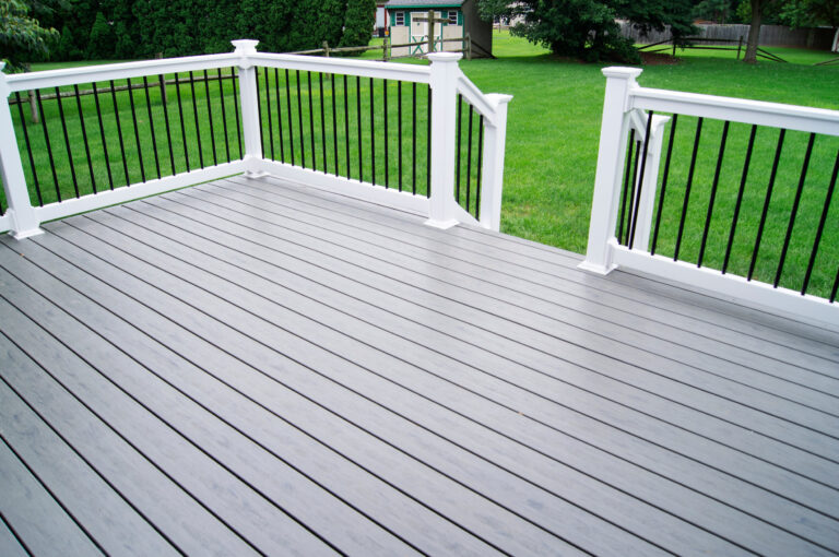 Residential,Backyard,Gray,Composite,Deck